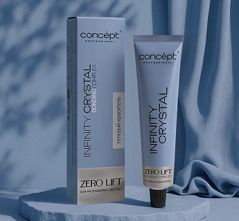 Гелевый полуперманентный краситель для волос Infinity CRYSTAL