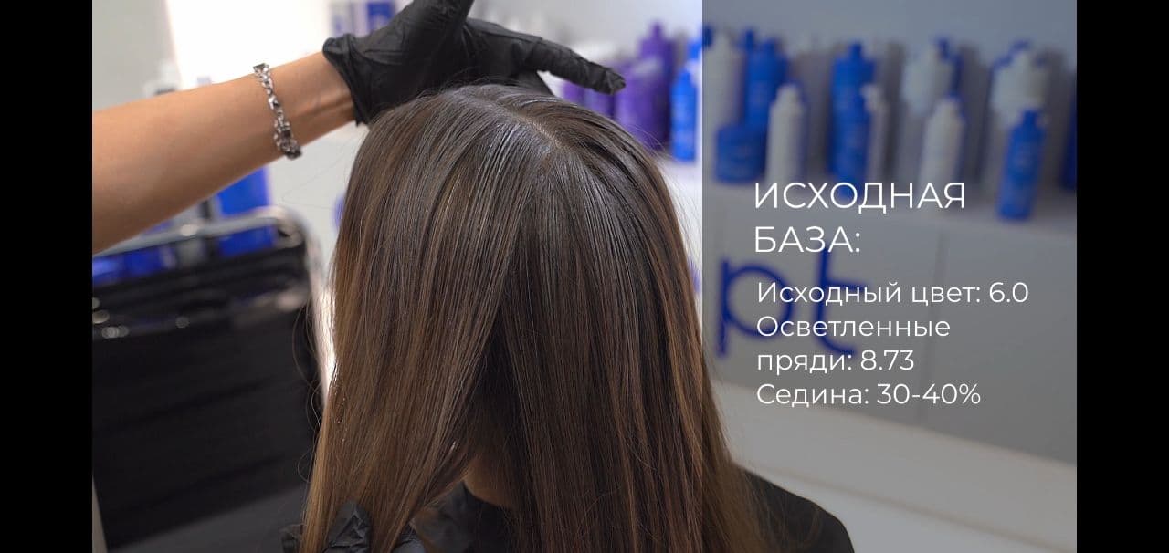 Profy Touch закрашивание седины 