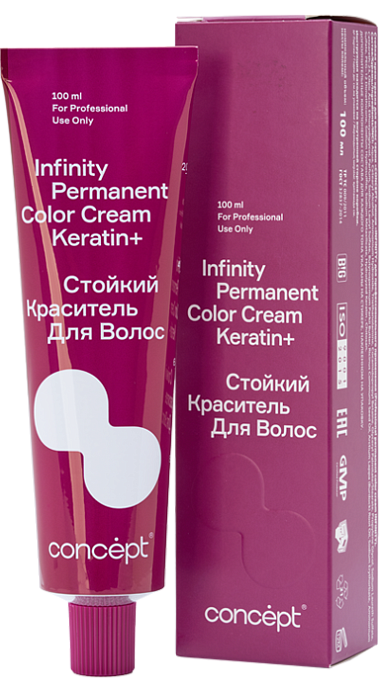Infinity Permanent Color Cream Keratin +